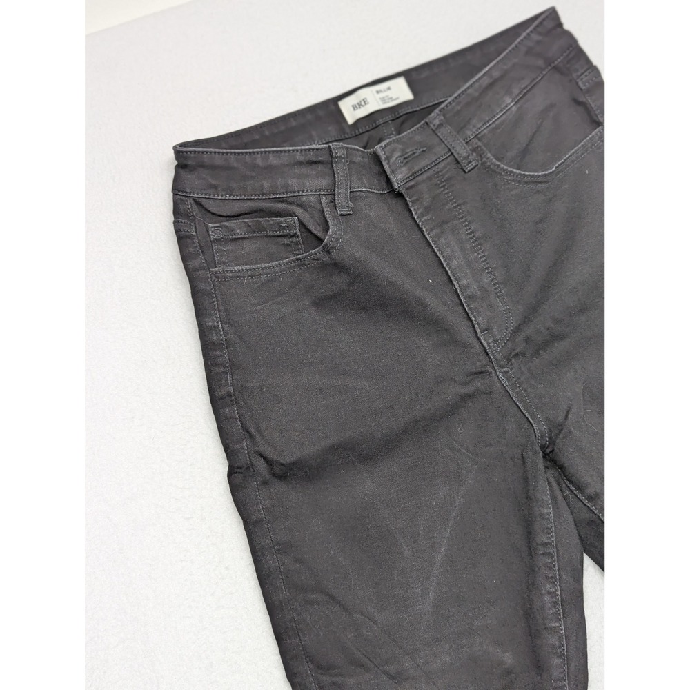 BKE Billie High Rise Ankle Skinny Jeans Black Slim Fit womens Size 29 Stretch